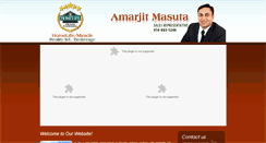 Desktop Screenshot of amarjitmasuta.com