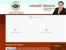 Tablet Screenshot of amarjitmasuta.com